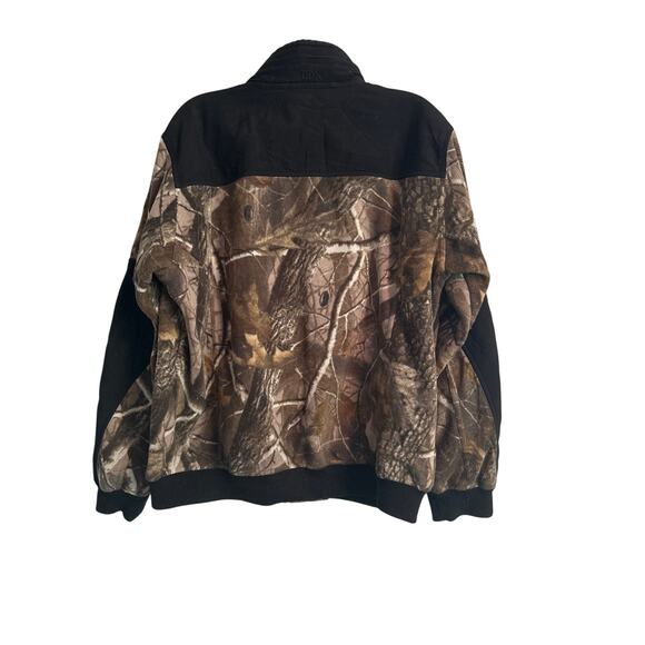 GUC DDX Dri-Duck Camo/Black Jacket Hood in Collar Long Sleeve Size Large - Picture 2 of 7